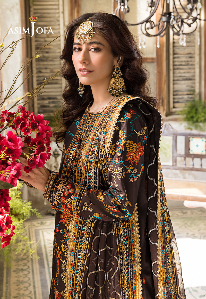 Ajlr-01 Embroidered Lawn 3 Pcs