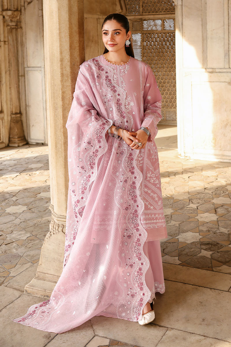 Lavender Mist-3Pc (Shirt, Trouser & Dupatta)