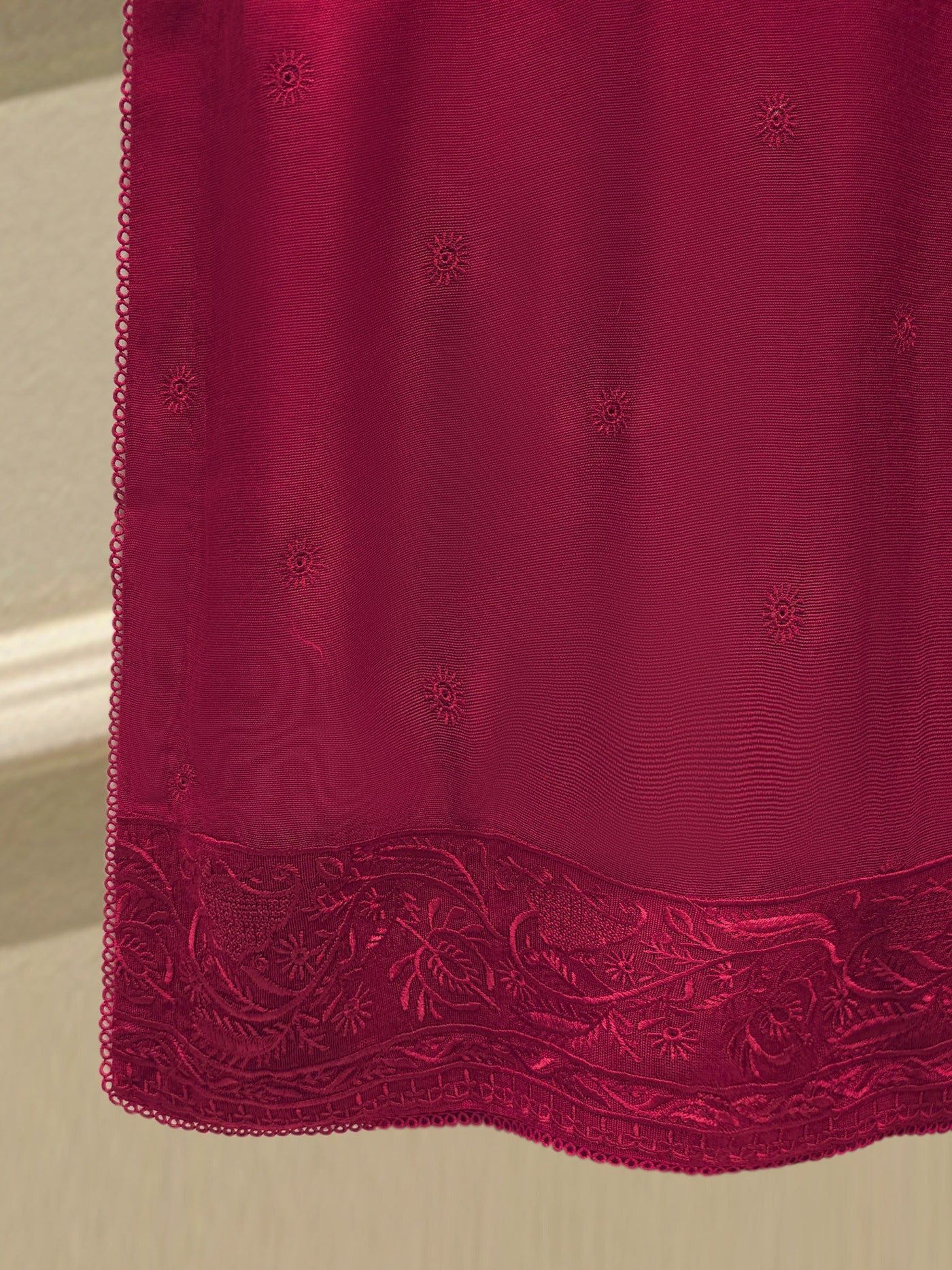 3 Piece - Pure Embroidered Cotton Net Suit S114304