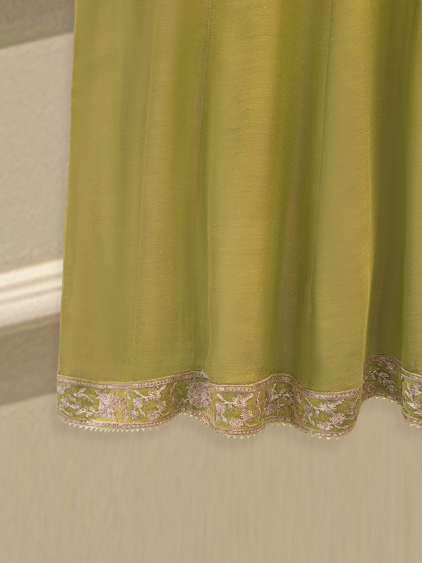 3 Piece - Pure Embroidered Cotton Net Suit S113986