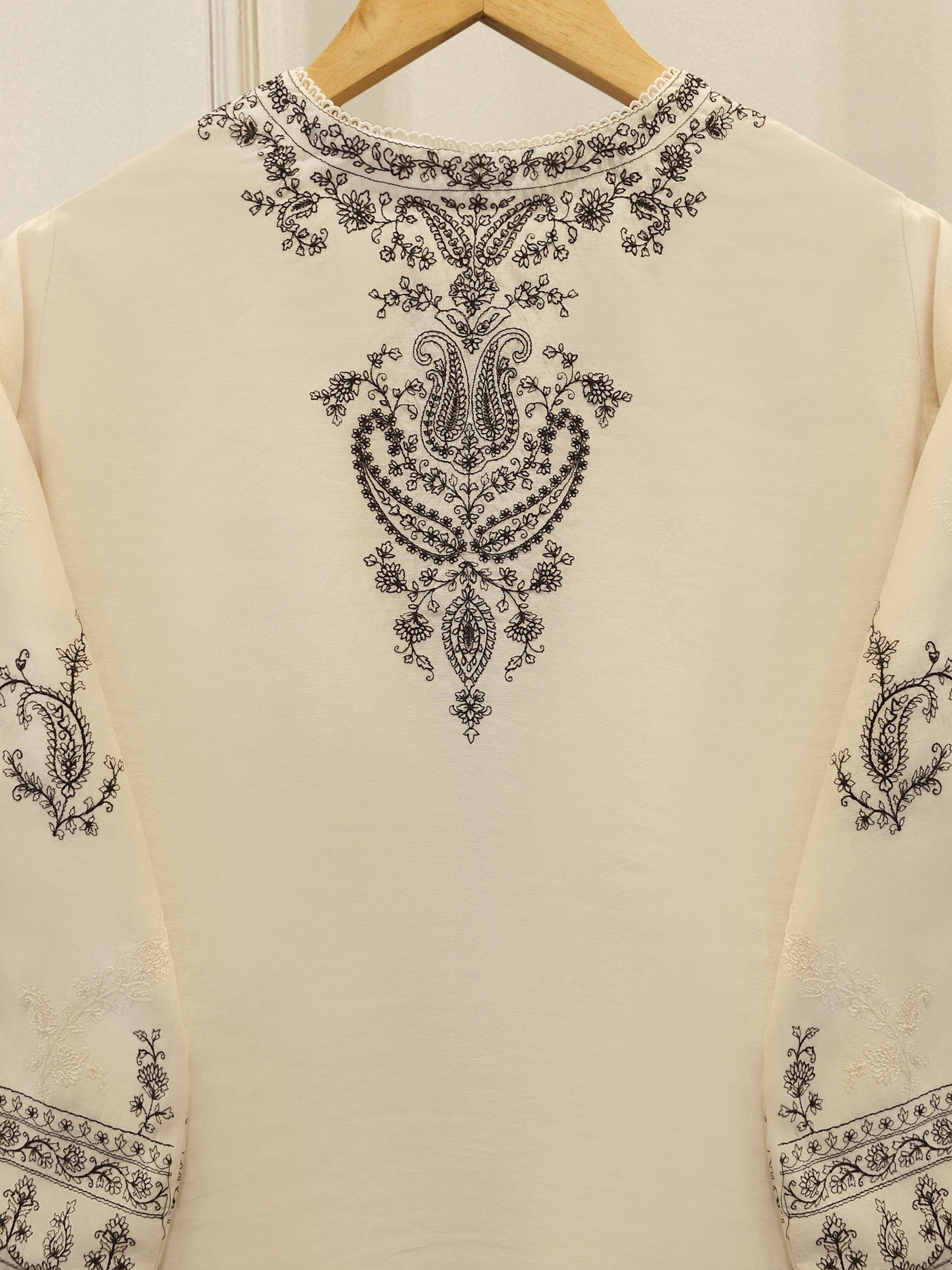 2 Piece - Embroidered Kora Cotton Suit S114090