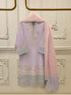 3 Piece - Embroidered Kora Cotton Suit Ws00305