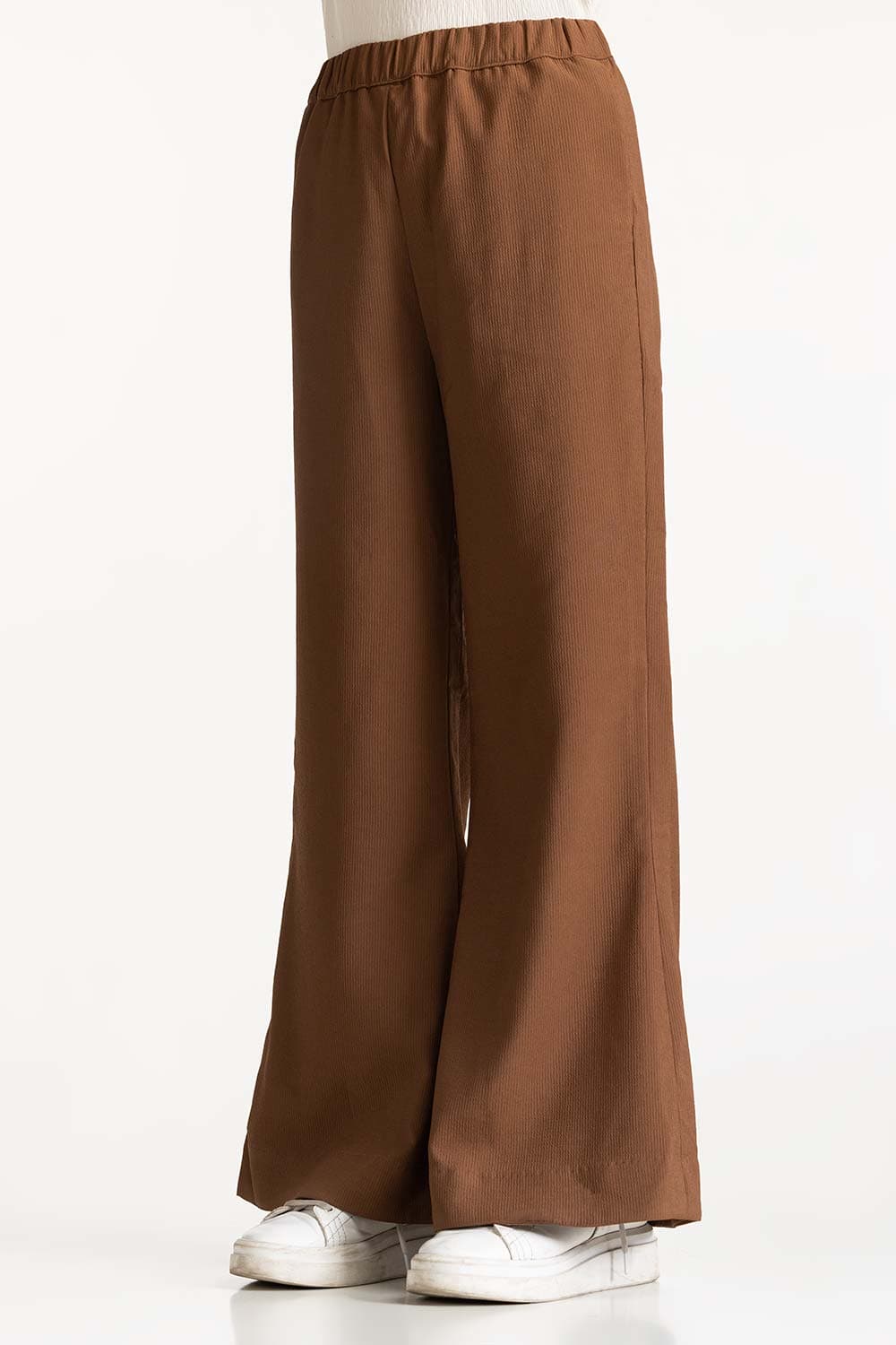 Basic Flared Trousers