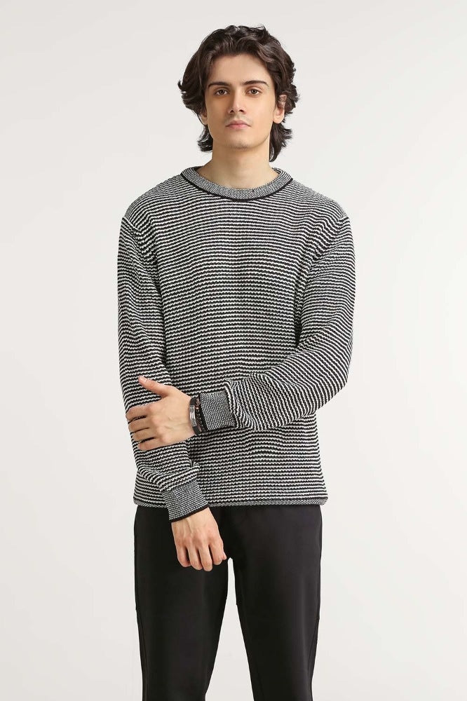 Charcoal Basic Sweater