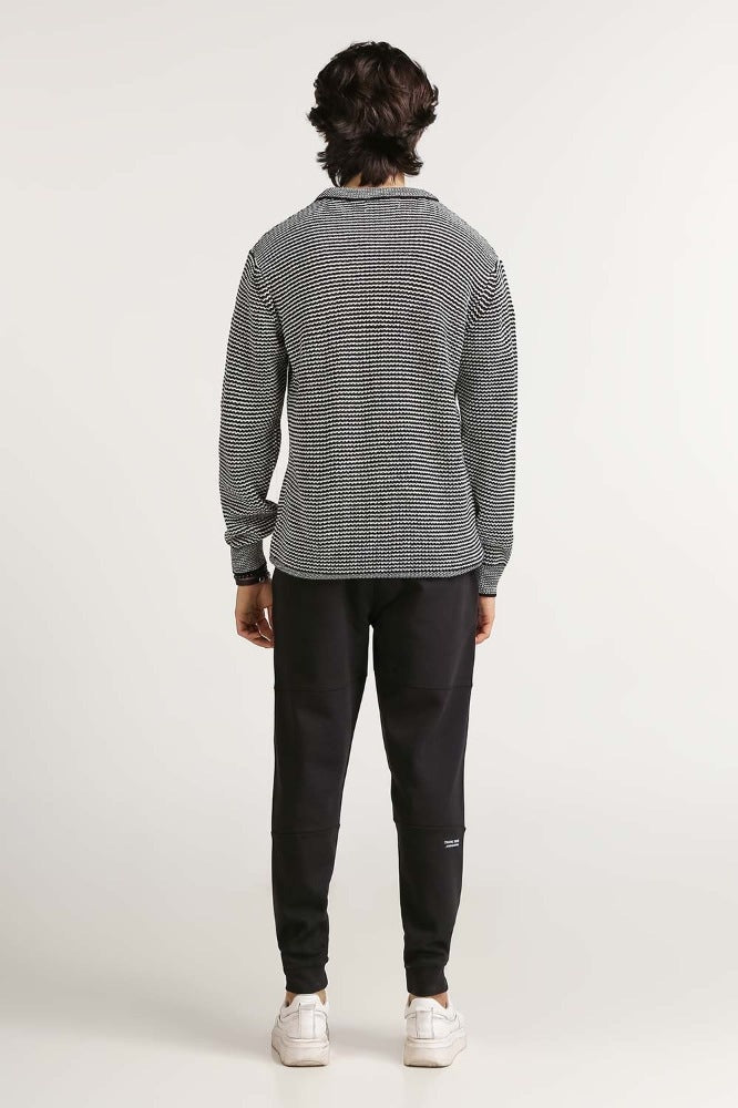 Charcoal Basic Sweater