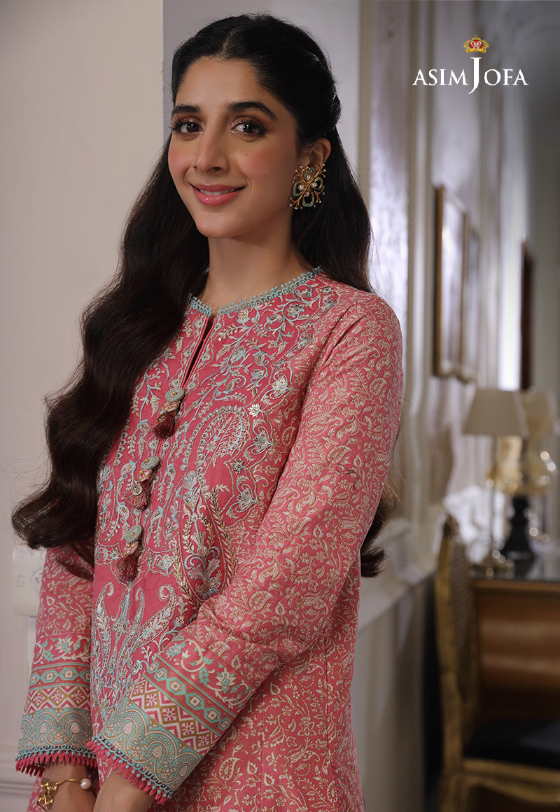 Ajai-30 Embroidered Cambric 2 Pcs