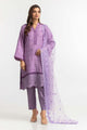 3 Pieces Jacquard Embroidered Suit
