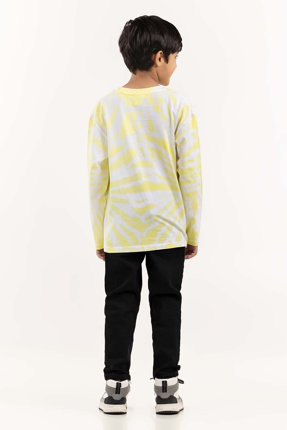 Junior Boy Multi Round Neck Tie Dye T-Shirt 224