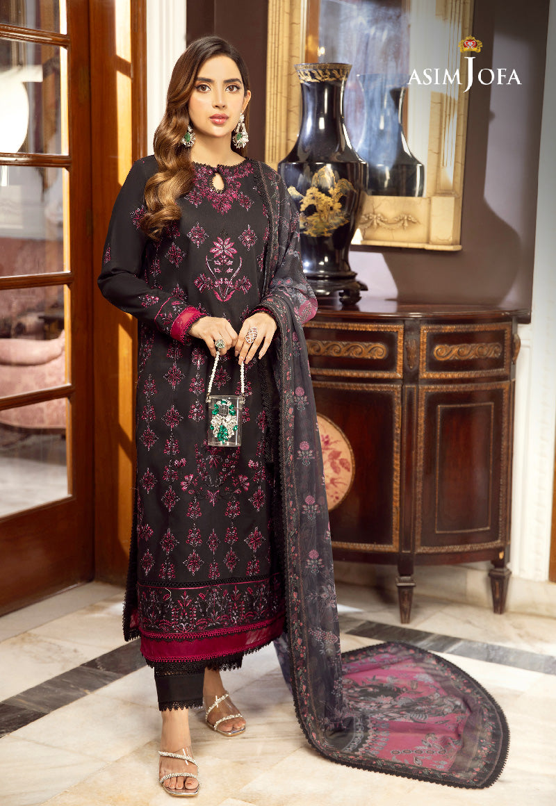 Ajai-35 Embroidered Cambric 2 Pcs